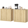 Sideboard Buffet Cabinet Set of 2 with Soft-Close Door