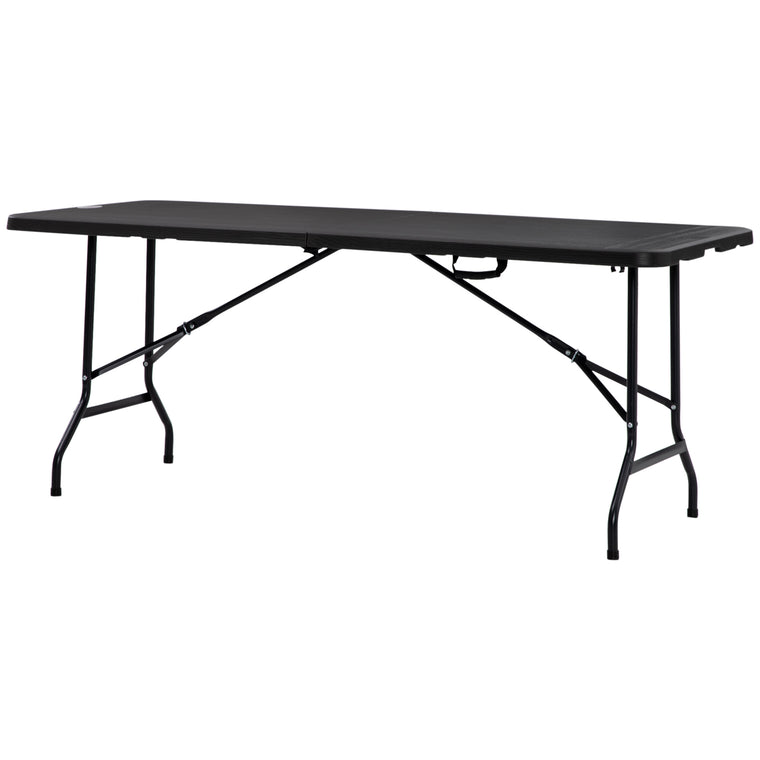 Rectangular Folding Dining Table for 6