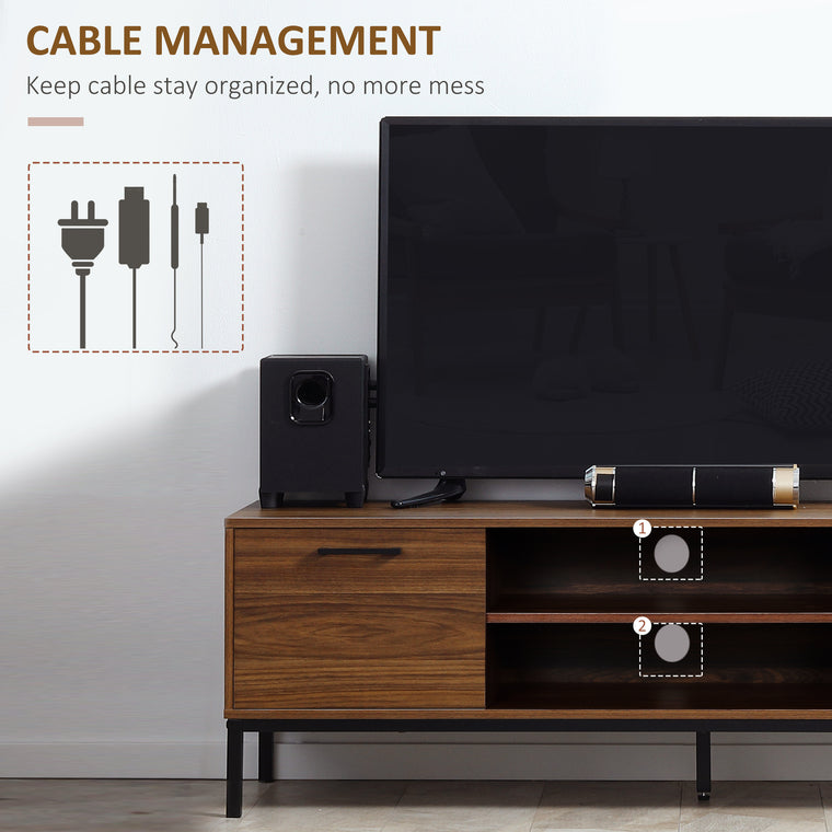 50" TV Stand with Door and Drawers