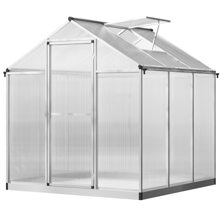 6' x 6' x 6.4' Portable Polycarbonate Greenhouse