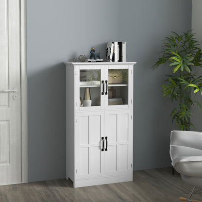 Sideboard Buffet Cabinet with Glass Doors