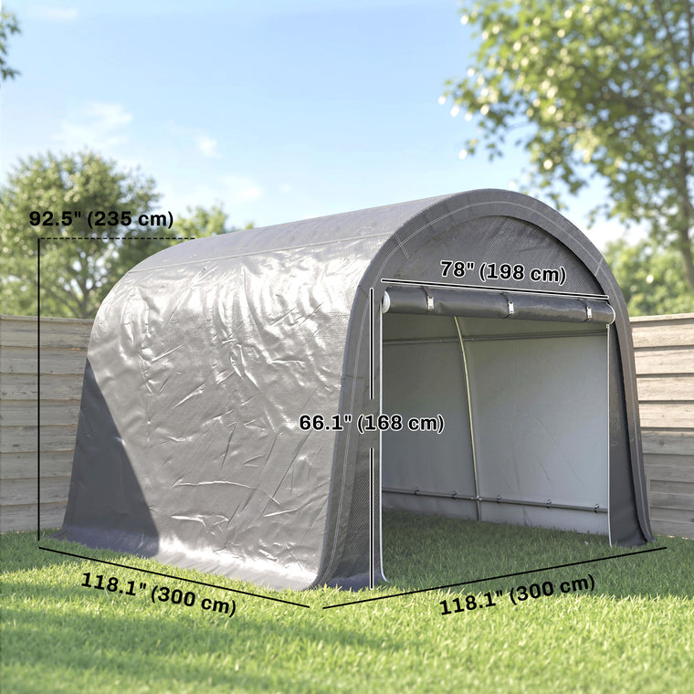 10' x 10' Bike Storage Shed