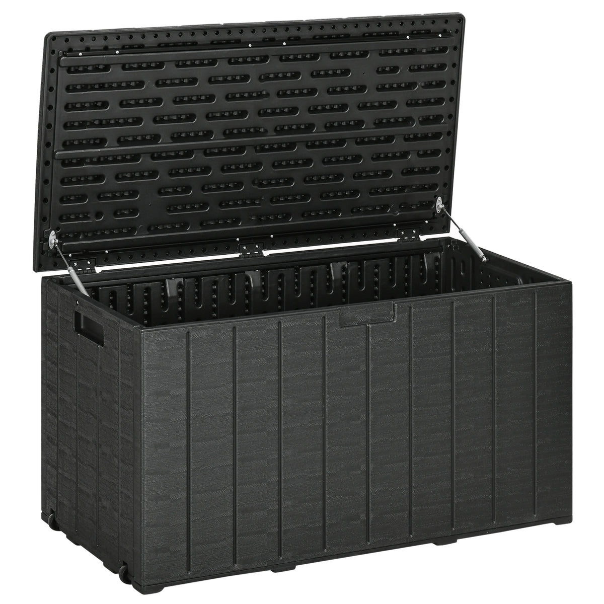 81 Gallon Storage Box with Wheels and Handles