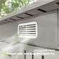 6 x 4FT Galvanized Garden Storage Shed, Metal Outdoor Shed with Double Doors and 2 Vents, Light Grey