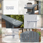 Classic Adirondack Chair, Muskoka Chairs, Garden Deck Chair with Cup Holder for Patio, Indoor, Backyard, Dark Grey