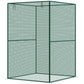 4' x 4' Walk-in Greenhouse, Garden Planting Warm House With Roll-Up Zipper Door for Seedlings Herbs Flowers, Dark Green