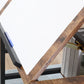 Adjustable Drafting Table Art Desk Drawing Table Craft Desk Workstation for Painting Multifunctional Writing Desk with Tiltable Tabletop and Storage Shelf Rustic Brown