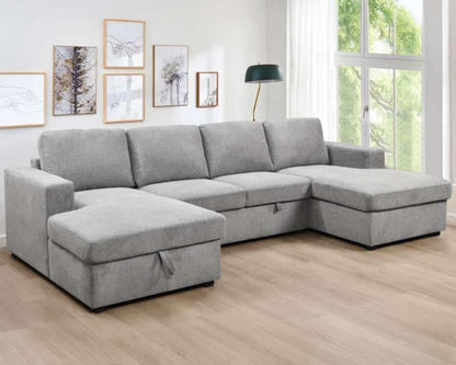 Liberty Sleeper Sectional with Two Storage Chaise