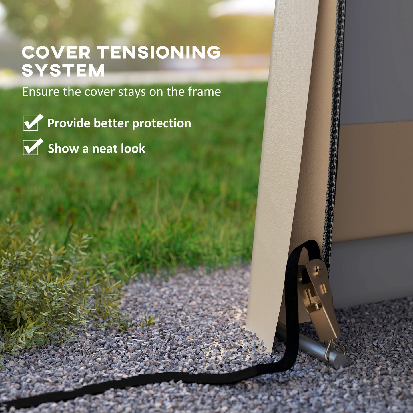 Portable Garage, Heavy Duty Carport Canopy with Ventilation Windows and Large Roll-up Door, Dark Grey