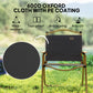 Camping Chair, Lightweight Folding Chair, Portable Armchair, Excellent for Festivals, Fishing, Dark Grey