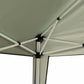 10 x 10ft Folding Pop Up Tent Outdoor Gazebo Canopy with Carrying Bag, Dark Green