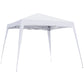 8' x 8' Pop Up Canopy, Outdoor Foldable Tent, Portable Canopy Tent with Carrying Bag for Camping, Party, Picnic, White