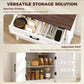 Modern Farmhouse Sideboard Buffet Cabinet with Adjustable Shelf, Storage & 2 Doors