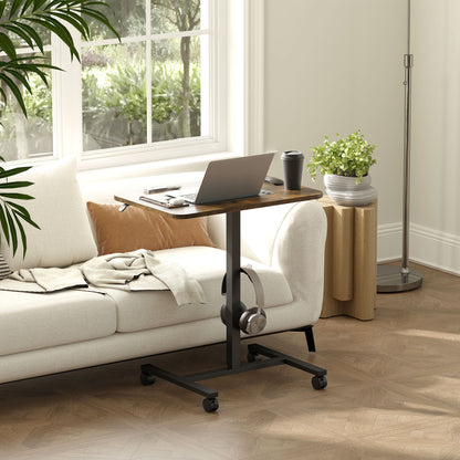 Height Adjustable Standing Desk with Wheels