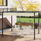 10' x 7' Patio Pergola with Retractable Canopy, Outdoor Sun Shelter, Yard Shade, Cream White