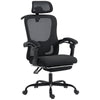 Ergonomic Mesh Office Chair with Lumbar Support - Black