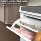 Shoe Storage with Seat, Upholstered Hallway Bench, Shoe Bench with Flip Drawer, Adjustable Shelf for 6-8 Pairs of Shoes