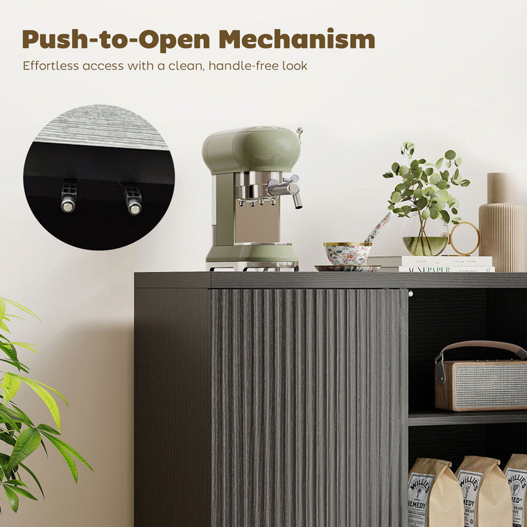 30.7" Sideboard Buffet Cabinet with Soft-Close Door