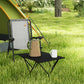 Folding Camping Table, Outdoor Portable Picnic Table with Carry Bag, Foldable Table for Camping, Picnic, Hiking, Black
