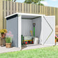 5' x 3' Metal Garden Storage Shed, Tool House with Double Doors for Backyard, Patio, Lawn