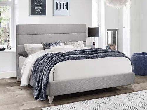 Mason Grey Platform Bed