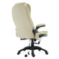 Heated Massage Executive Office Chair, Ergonomic High Back Swivel Computer Chair with Vibration, Beige