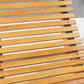 Outdoor Rocking Chair w/ Slatted Seat, Wooden Rocking Chair, 51.2" x 23.6" x 23.6", Light Brown