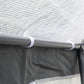 7' x 12' x 7' Heavy Duty Walk-In Greenhouse with Wind Resistance Level 4 & Ventilation Design, White
