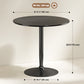 Round Dining Table for 2 with Steel Base