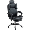 Reclining Executive Office Chair with Headrest and Footrest