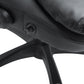 Heated Massage Executive Office Chair, High Back Reclining Swivel Chair with Vibration, Leather, Black