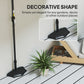 28 lbs Concrete Half Patio Umbrella Base Stand, Patio Umbrella Stand for 1.26"/1.34"/1.5" Umbrella Poles, Half Umbrella Base for Outdoor, Lawn, Poolside, Black