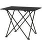 Folding Camping Table, Outdoor Portable Picnic Table with Carry Bag, Foldable Table for Camping, Picnic, Hiking, Black