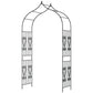 8.7FT Garden Arch Trellis, Outdoor Wedding Arbor for Ceremony with Scrollwork Design for Climbing Roses, Vines and Plants