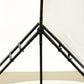 10x13ft Steel Gazebo Sun Shelter Patio Outdoor Party Event Canopy Vented Roof Cream White