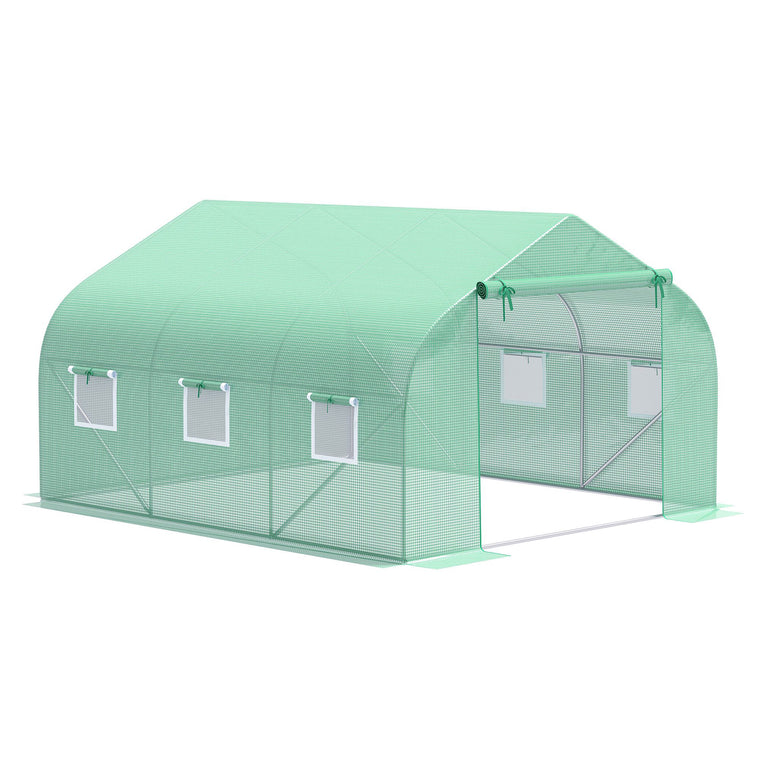 Portable Walk-In Greenhouse with Premium Steel Frame