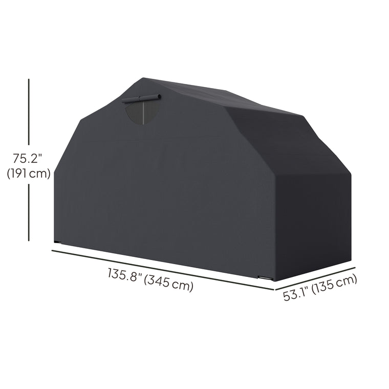 Motorcycle Shelter with Window