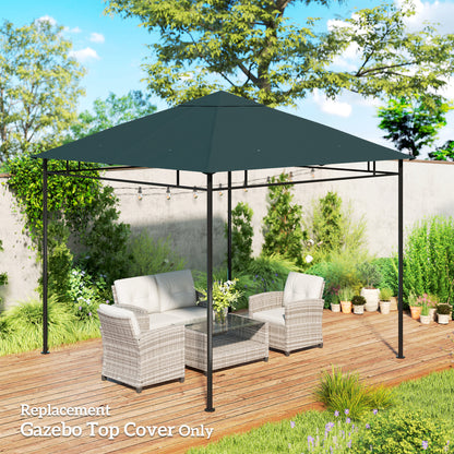 10' x 10' Grey Square Gazebo Canopy Replacement