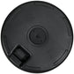 Umbrella Base, Heavy Duty Fillable Base Holder with Steel Pole, Round Parasol Stand for Patio, Outdoor, Backyard, Black