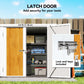 5' x 3' Metal Garden Storage Shed, Tool House with Double Doors for Backyard, Patio, Lawn