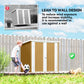 5' x 3' Metal Garden Storage Shed, Tool House with Double Doors for Backyard, Patio, Lawn