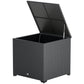 67-Gallon Rattan Deck Box with Waterproof Liner