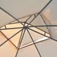 10' x 10' Steel Outdoor Patio Gazebo Canopy with Removable Mesh Curtains, Display Shelves, & Steel Frame, Beige