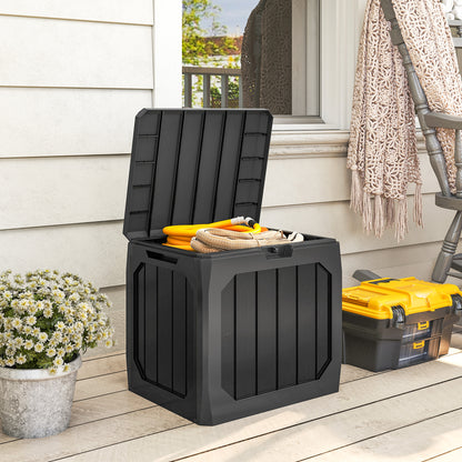 32 Gallon Resin Deck Box with Handles and UV Resistance