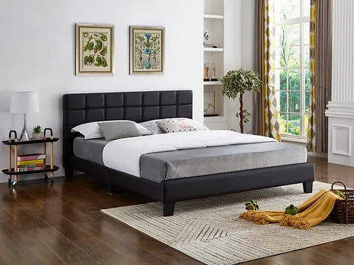 Olivia Urban Black Platform Bed