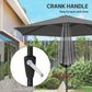 9' Outdoor Table Patio Umbrella with Tilt & UV Protection