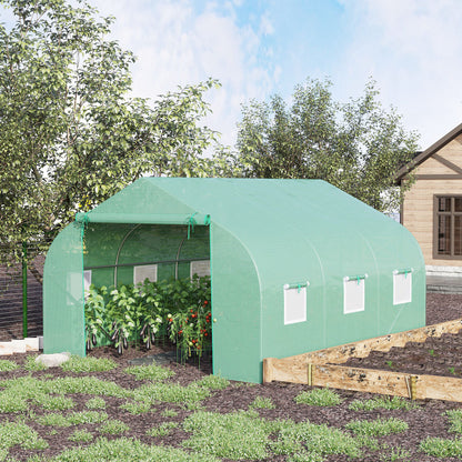 Portable Walk-In Greenhouse with Premium Steel Frame