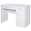 Computer Desk with Storage Drawers and Cabinet