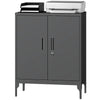 Locking Storage Filing Cabinet with Doors