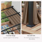 Metal Pergola with Sliding Roof Canopy, Retractable Pergola Canopy